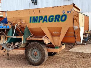 Mixer horizontal Impagro 6 mts3